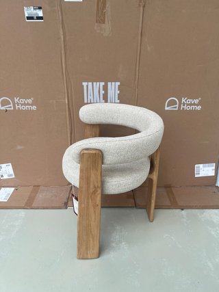 Sedie Granite Kave Home Legno Beige