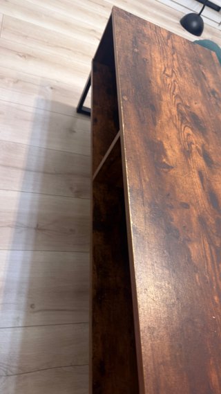 Mueble TV madera y metal
