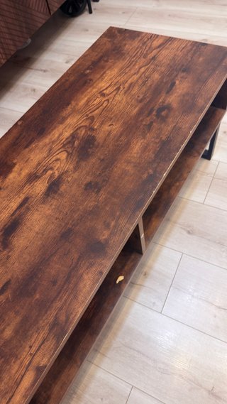 Mueble TV madera y metal