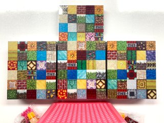 200 Bloques Magnéticos Minecraft con Caja Cerdo