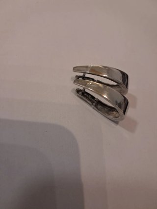Pendientes plata rodio