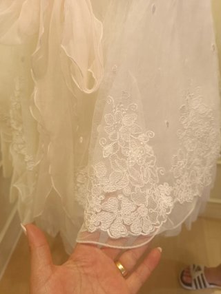 Vestido de arras/comunión blanco Mimilu