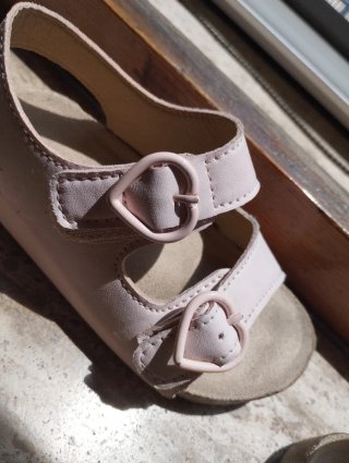 Sandali bimba rosa
