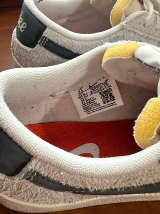 Zapatillas Nike Beige/Negro Talla 38.5