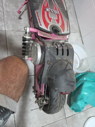 Patinete Eléctrico Ovex 1000W Rosa