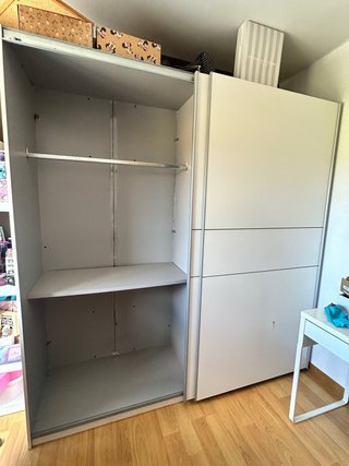 Armario puertas correderas blanco 170x209cm