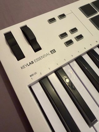 Teclado MIDI Arturia Keylab 61 MK3 Blanco