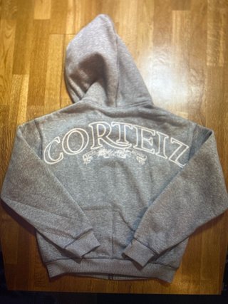 Chaqueta Sudadera Gris con Cremallera