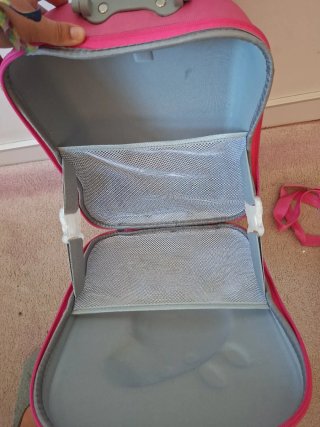 Maleta con mochila
