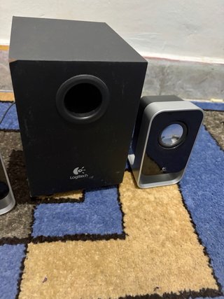 Altavoces Logitech Negro/Plata