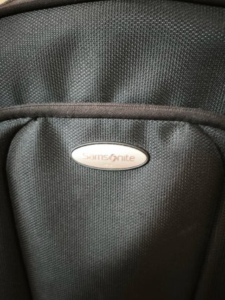 Maleta Samsonite Negra Expandible