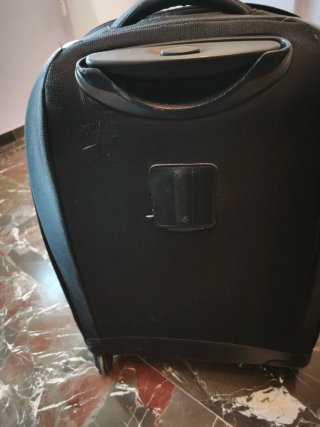 Maleta Samsonite Negra Expandible