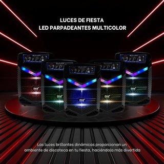 Pyle altavoz portátil Bluetooth 400W karaoke