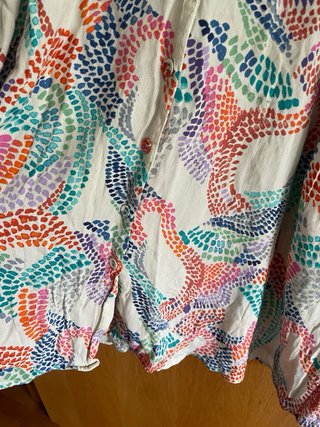 Vestido Numph Multicolor
