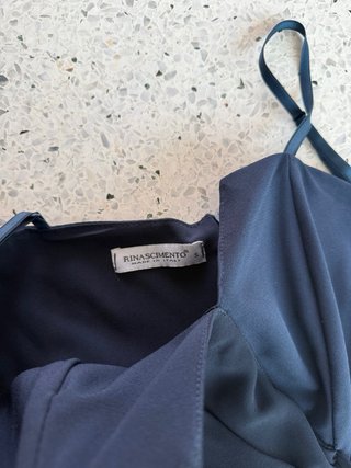 Tuta corta Rinascimento blu navy tg. S