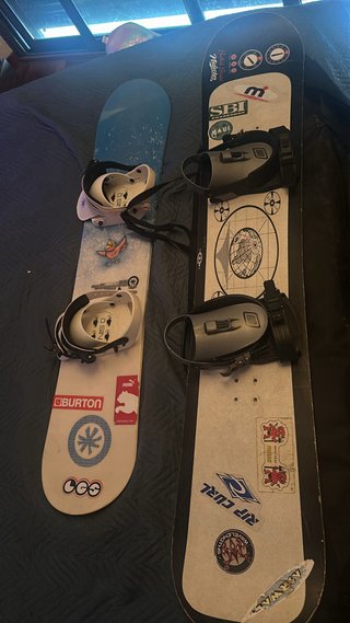 2 Tablas de Snowboard
