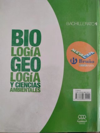 Biología, Geología y Ciencias Ambientales 1 Bac...