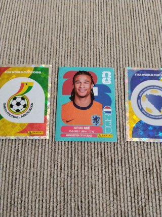 Cromos Mundial FIFA 2026 Ghana y Bosnia