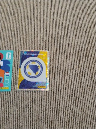 Cromos Mundial FIFA 2026 Ghana y Bosnia