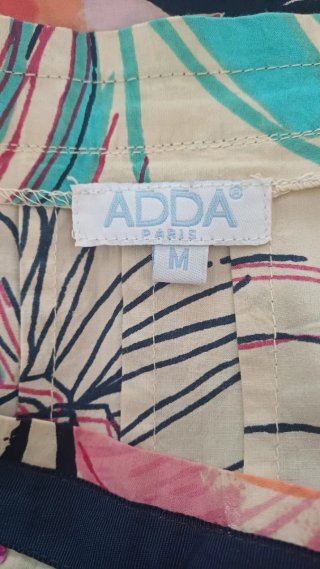 Falda ADDA Paris Talla M Estampado Floral. Algodón