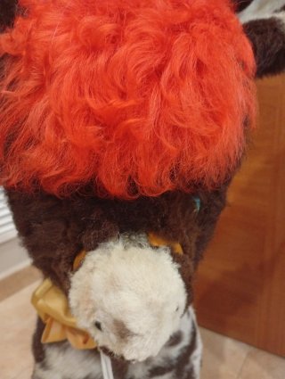 Burrito Peluche Vintage con Ruedas