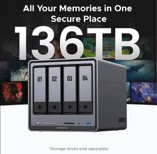 NAS Ugreen DXP4800 (hasta 136tb)- Nuevo