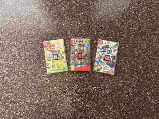 Kit Nintendo Switch + 3 Juegos