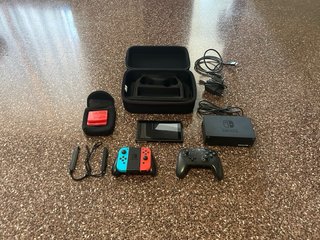 Kit Nintendo Switch + 3 Juegos