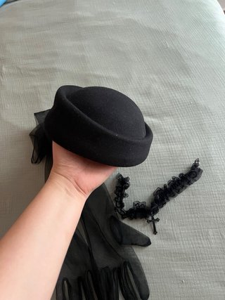 Conjunto accesorios gótico/disfraz