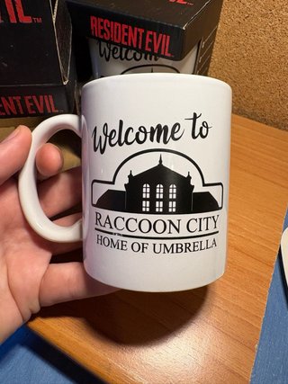 Taza Resident Evil welcome to Raccoon City