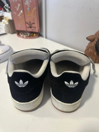 Adidas Campus Mujer Negro/Blanco