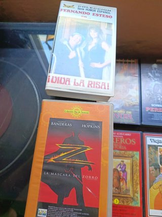 Lote 5 Cintas VHS: Cine Clásico y Moderno