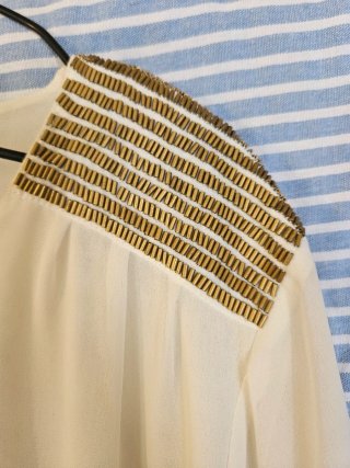 Blusa Couchel Beige Talla 58