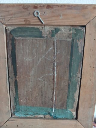 Cuadro al óleo antiguo