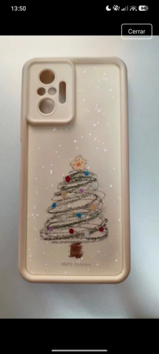 Funda Xiaomi Redmi Note 10 Pro Navideña