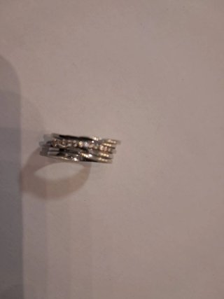 Anillo plata con circonitas