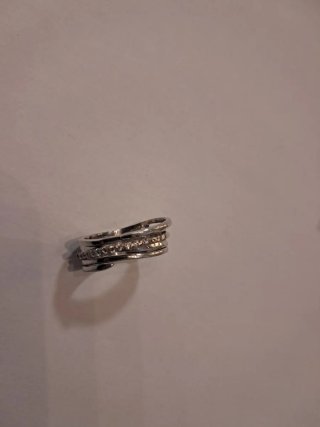 Anillo plata con circonitas