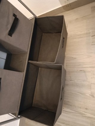 Cajonera de tela 3 baldas