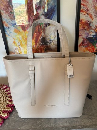 Bolso Adolfo Dominguez Beige