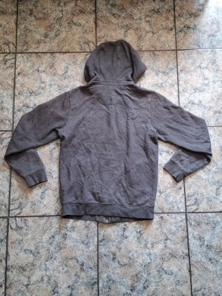 Sudadera Columbia gris con cremallera