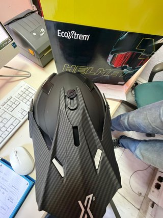 Casco Motocross EcoXtrem 8EVO Negro Mate