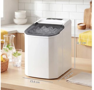 Máquina de Hielo Autolimpiable 12kg/24h