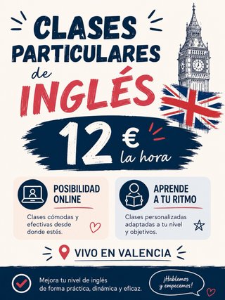 Clases particulares de ingles