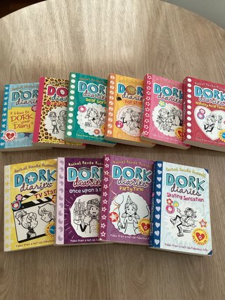 Coleccion 10 libros ingles Dork Diaries