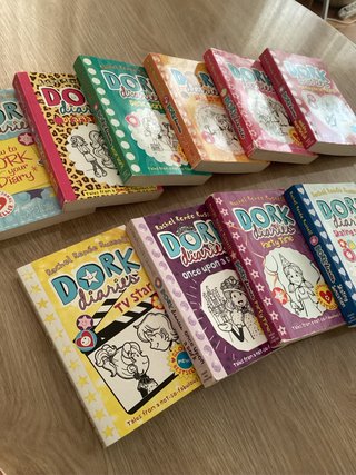 Coleccion 10 libros ingles Dork Diaries