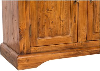 Credenza Country in legno massello di tiglio finit