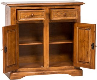 Credenza Country in legno massello di tiglio finit