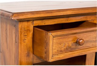 Credenza Country in legno massello di tiglio finit