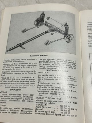 Manual SEAT 124 D Original