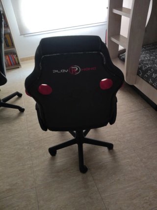 Silla Gamer Negra y Roja